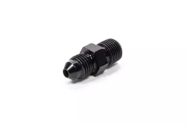 Fragola #4 x 1/16 MPT Straight Adapter Fitting Black 481602-BL