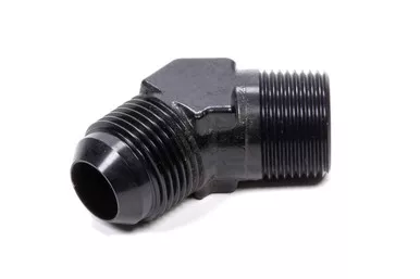 Fragola 45 Deg Adapter Fitting #12 x 1/2 MPT Black 482313-BL