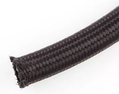 Fragola #8 Black Nylon Race Hose 3ft 840308