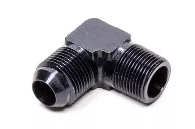 Fragola 90 Deg Adapter Fitting #16 x 1 MPT Black 482216-BL
