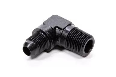 Fragola 90 Deg Adapter Fitting #6 x 1/2 MPT Black 482268-BL