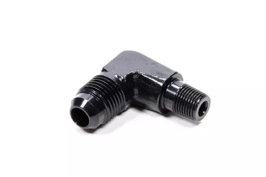 Fragola 90 Deg Adapter Fitting #6 x 1/8 MPT Black 482262-BL
