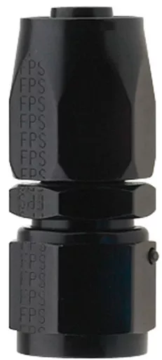 Fragola Hose Fitting #16 Str Pro-Flow Black 220116-BL