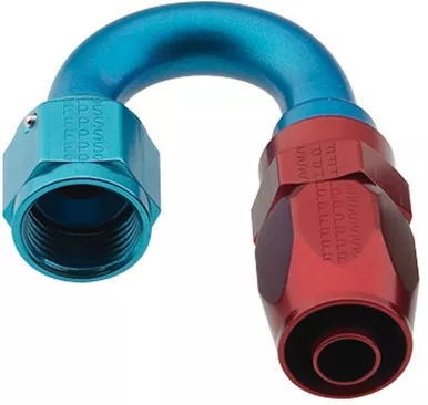 Fragola Hose Fitting #6 180 Deg Pro-Flow 231806