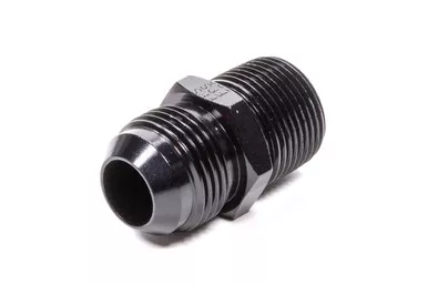 Fragola Straight Adapter Fitting #16 x 3/4 MPT Black 481615-BL