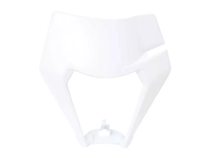FRONT HEADLIGHT 2020-23 KTM WHITE, RTECH R-MASKKTMBN20
