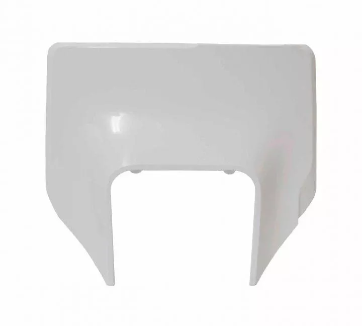 FRONT HEADLIGHT COWL 2020-23 HUSQ, RTECH R-MASKHSQBN20 WHITE