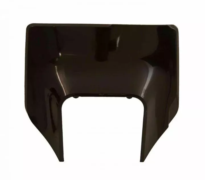 FRONT HEADLIGHT COWL 2020-23 HUSQ, RTECH R-MASKHSQNR20 BLACK