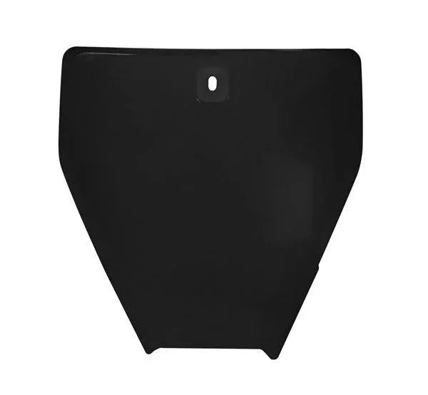 FRONT PLATE 18-23 HUSKY TC85, BLACK, RTECH R-TBHSQNR0185