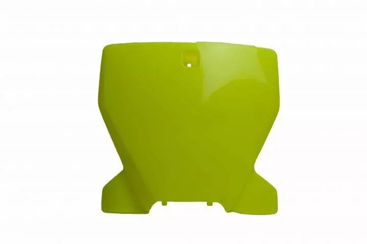 FRONT PLATE 19-22 HUSKY TC/FC, NEON YELLOW, RTECH R-TBHSQGF0019