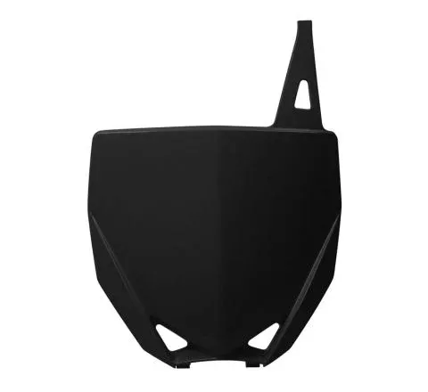 FRONT PLATE 2015-25 YZ85 BLACK, RTECH R-TBYZ0NR1585