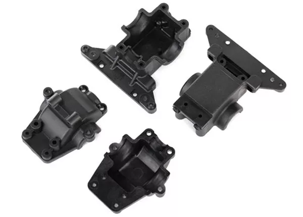 Front & Rear Bulkhead/ Front & Rear Differential Housing, 1/18 LaTrax