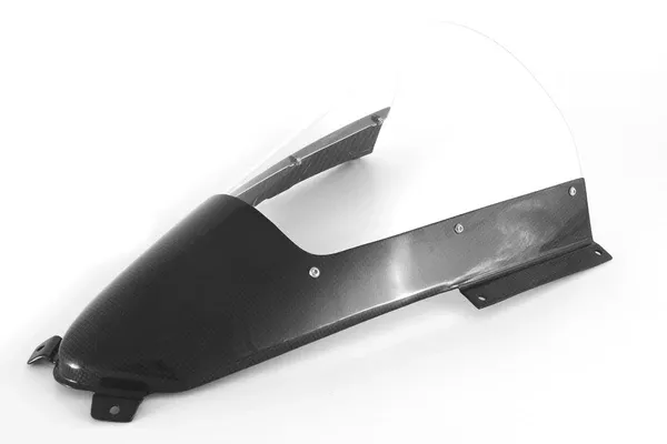 Fullsix Carbon CARBON WINDSCREEN – CLEAR + 30mm
