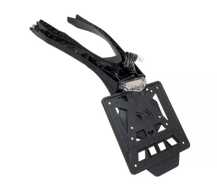 GASGAS 2021-22 TAIL-LIGHT & NUMBER PLATE, R-PTLED0NR019 BLACK