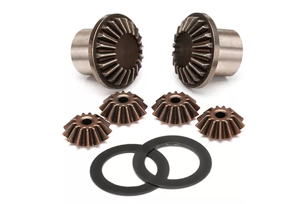 Gear Set, Differential (Output Gears (2)/ Spider Gears (4)/ 16x23.5x.5mm TW (2))