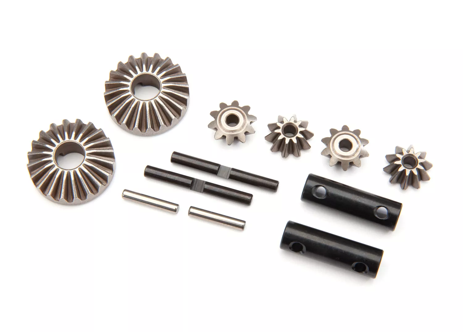 Gear Set, Differential (Output Gears (2)/ Spider Gears (4)/ Spider Gear Shaft (2)/ Output Shaft (2)/ 2.5x13.8 Pin (2)), Maxx