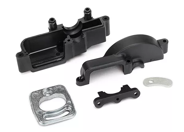 Gearbox Housing/ Motor Plate, 1/18 LaTrax