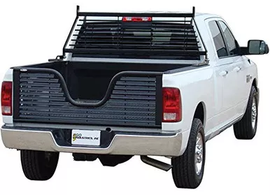 Go Industries 6124 Black Louvered V-Gate Tailgate fits Dodge RAM 1500