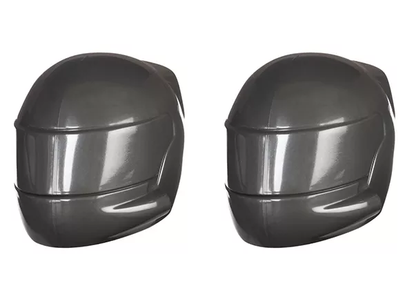 Gray Driver Helmets (2) for Unlimited Desert Racer