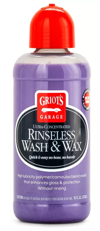 Griots Garage Rinseless Wash & Wax – 16oz