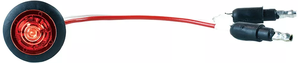 Grote Micronova Round LED RED With Grommet – 49322