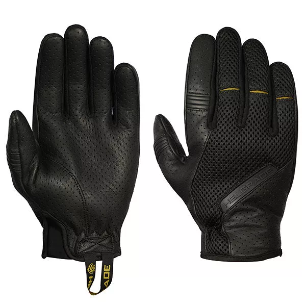 Helgrade Beckford Leather And Mesh Gloves