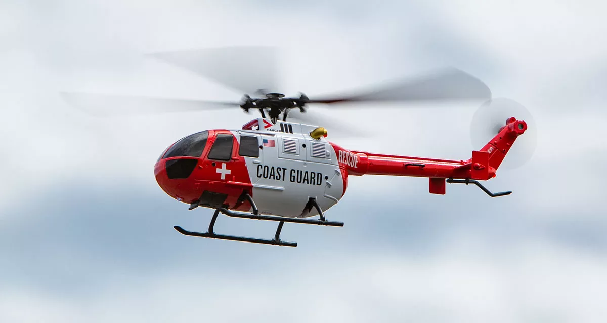 Hero-Copter, 4-Blade RTF Helicopter; Coast Guard or Police Multiple Options Available!