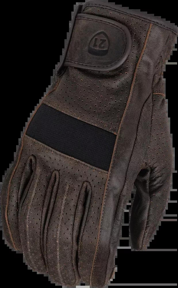 Highway 21 JAB Perforated Gloves Brown 2X