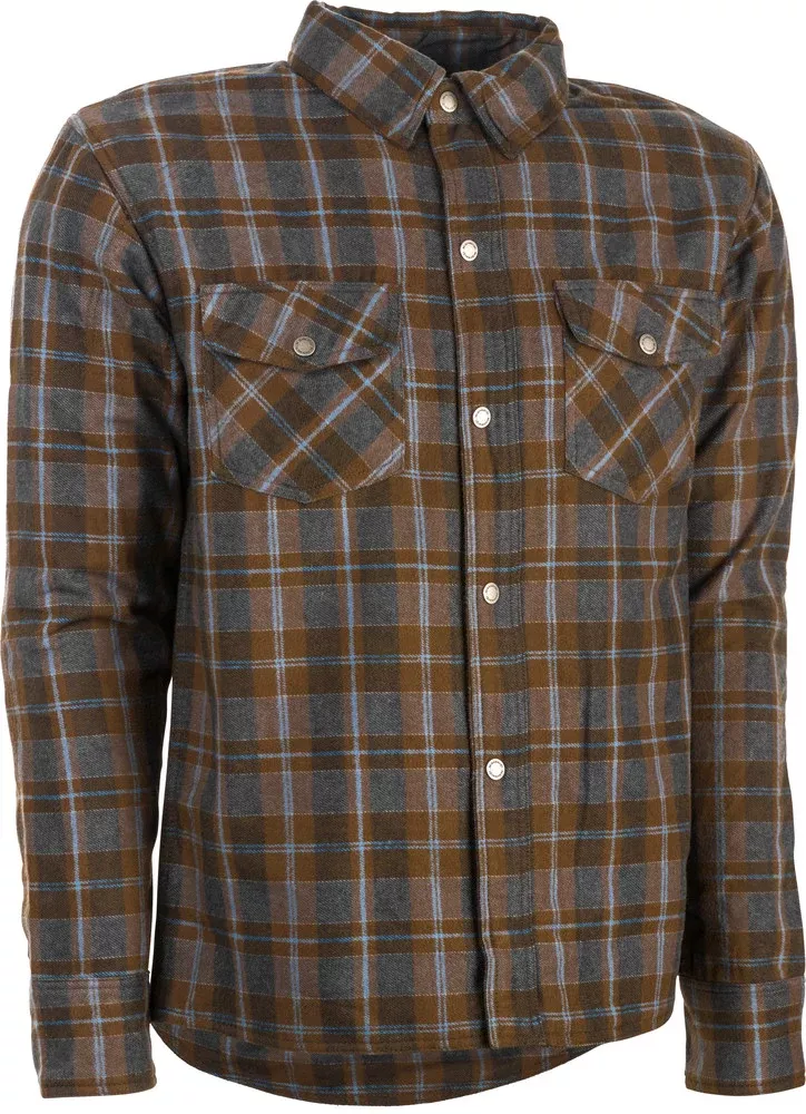 Highway 21 Marksman Flannel Brown TAN MD – #6049 489-1183~3