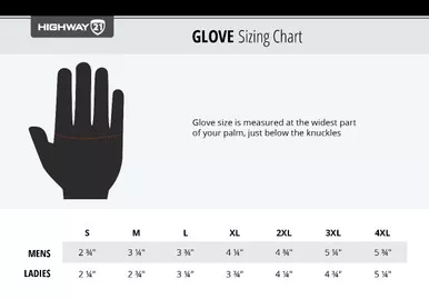 Highway 21 Ranger Black Gloves
