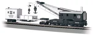 HO 250t Crane & Boom Car SFBachmann Train HO Scale