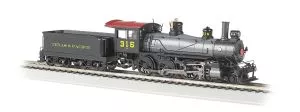 HO 4-6-0 Steam Loco T&P #316/DCC ReadyBachmann Train HO Scale