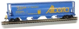 HO 4-Bay Cyl.Hopper Alberta #628311/CarstairsBachmann Train HO Scale