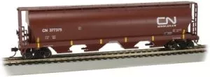 HO 4-Bay Cyl.Hopper CN #377375/oxide redBachmann Train HO Scale