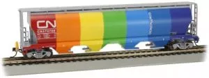 HO 4-Bay Cyl.Hopper CN DemonstratorBachmann Train HO Scale
