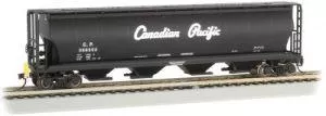 HO 4-Bay Cyl.Hopper CP/blk w/Script LetteringBachmann Train HO Scale