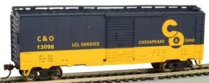 HO 40' PS-1 Boxcar C&O #13098Bachmann Train HO Scale