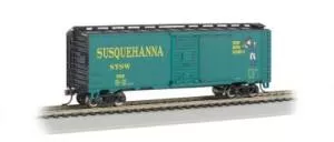 HO 40' PS-1 Boxcar NYS&W/Suzy QBachmann Train HO Scale