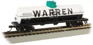 HO 40' Single Dome Tank Car Warren Petrolium #5030Bachmann Train HO Scale