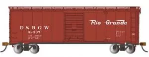 HO 40' Steam Era Boxcar Rio Grande #68337Bachmann Train HO Scale