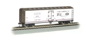 HO 40' Woodside Reefer Pure Carbonic CompanyBachmann Train HO Scale
