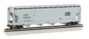 HO 56' ACF Cvd.Hopper CXSBachmann Train HO Scale