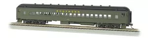 HO 72' Hvywt.Coach SOU #1050/grnBachmann Train HO Scale