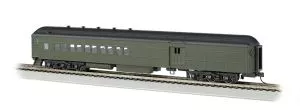 HO 72' Hvywt.Combine Unlttrd./grnBachmann Train HO Scale