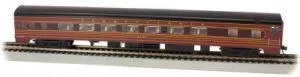 HO 85' Smoothside Coach PRR #4244 w/Lighted InteriorBachmann Train HO Scale