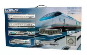 HO Amtrak Acela Express Set/DCC & Working PantographsBachmann Train HO Scale