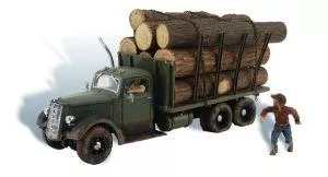 HO AutoScenes/Tim Burr LoggingWoodland Scenics Train HO Scale