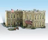 HO B/U Municipal BuildingWoodland Scenics Train HO Scale