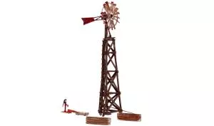 HO B/U Old WindmillWoodland Scenics Train HO Scale