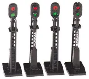 HO Block Signals/4pcBachmann Train HO Scale